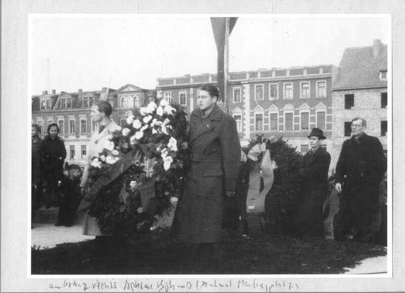 Einweihung Mahnmal Martinsplatz