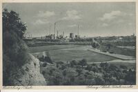 Ansichtskarte Solvay-Werke Totalansicht