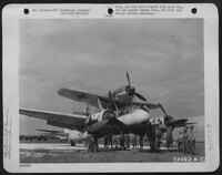 1945 Erbeutetes Flugzeug in Bernburg 